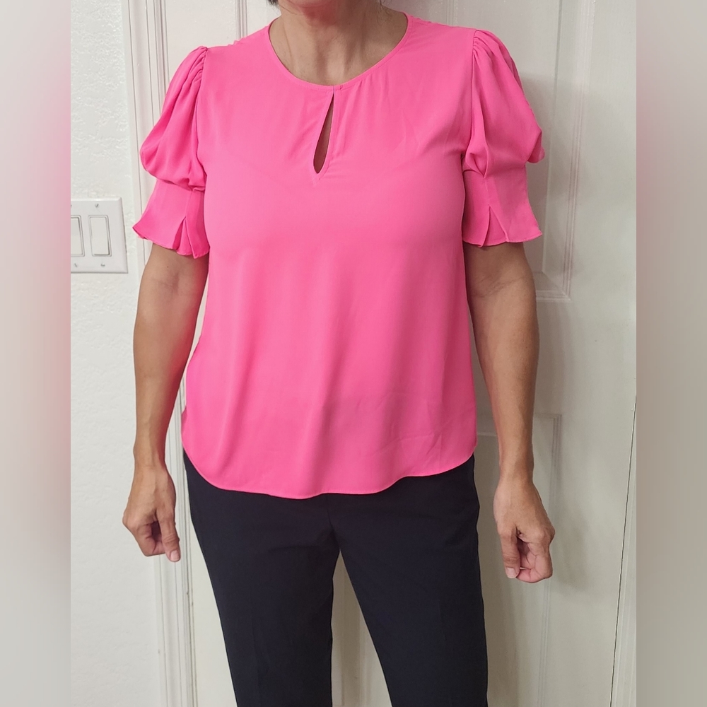 Express Blouse Ruffles Sleeves Size Small